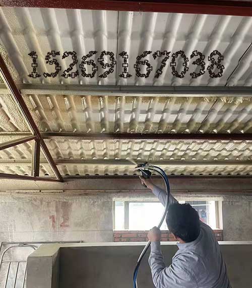 单板彩钢瓦顶棚保温喷涂耀世案例