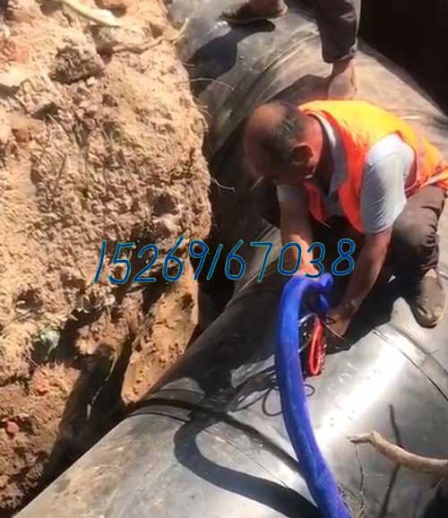 管道接头补口填充耀世案例