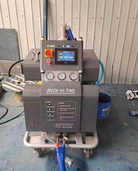 T40耀世黑白料喷涂设备